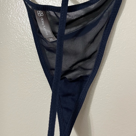 Daisy Fuentes (NWOT) Navy Blue Lingerie Set - Picture 7 of 7